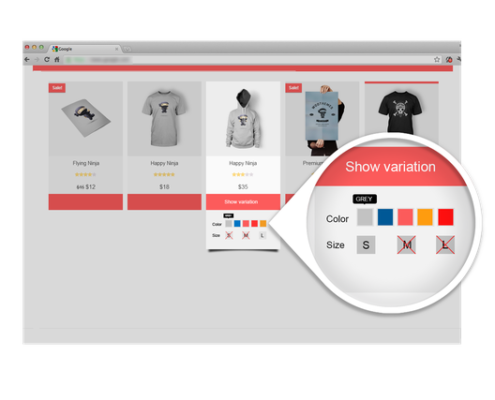 Varianti Prodotto WooCommerce con immagini